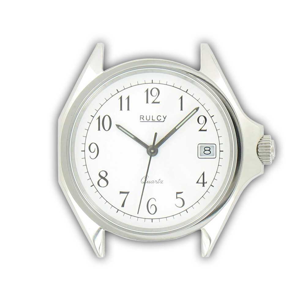 Montre Acier de travail 5ATM Mouvement Quartz Ronda 515 Swiss