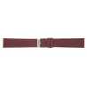 Bracelet montre Bordeaux de 12-14 et 18mm en cuir gaufré Buffalo Ecocuir®Artisanal