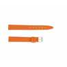 Bracelet montre Orange de 12-14 et 18mm en cuir gaufré Buffalo Ecocuir®Artisanal