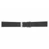Bracelet montre Noir de 08 à 18mm en cuir Buffalo Sevilla Ecocuir® Artisanal