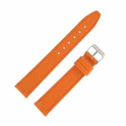 Bracelet montre Orange de 12-14 et 18mm en cuir Buffalo Sevilla Ecocuir® Artisanal