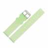 Bracelet de montre en silicone vert pastel Tailles 14-16-18mm