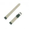 Bracelet montre Vert Largeurs de 14-18 et 20mm Cuir de veau Golf EcoCuir® Artisanal