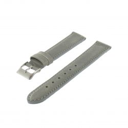 Bracelet montre Gris de 14-18 et 20mm Cuir de veau Aniline Golf EcoCuir® Artisanal