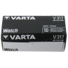 Pile de montre 317 (SR516SW) SR62 1.55 Volts Oxyde d'argent Varta®
