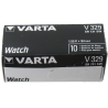 Pile de montre 329 (SR731SW) 1.55 Volts Oxyde d'argent Varta®