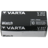 Pile de montre 337 (SR416SW) 1.55 Volts Oxyde d'argent Varta®