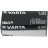 Pile de montre 393 (SR754W) SR48 1.55 Volts Oxyde d'argent Varta®