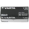 Pile de montre 392 (SR41W) SR41 1.55 Volts Oxyde d'argent Varta®