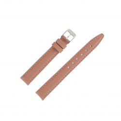 Bracelet montre Rose Fard Largeurs de 12 et 14mm en cuir de veau Valencia EcoCuir®