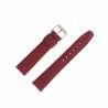 Bracelet montre Rouge de 14-16-18 et 20mm Cuir de Buffle Sherpa EcoCuir® Artisanal