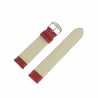 Bracelet montre Rouge de 14-16-18 et 20mm Cuir de Buffle Sherpa EcoCuir® Artisanal