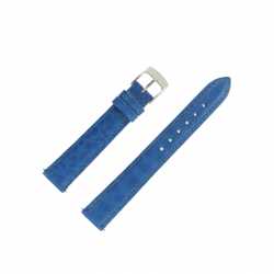 Bracelet montre Bleu azur de 12-16-18-20mm Cuir de Buffle Sherpa EcoCuir® Artisanal