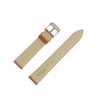Bracelet montre 18 et 20mm Abricot en Cuir de Buffle Sherpa EcoCuir® Artisanal