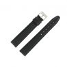 Bracelet montre Long 12 à 24mm Noir Cuir de veau Valencia EcoCuir® Artisanal