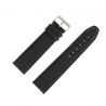 Bracelet montre Long 12 à 24mm Noir Cuir de veau Valencia EcoCuir® Artisanal