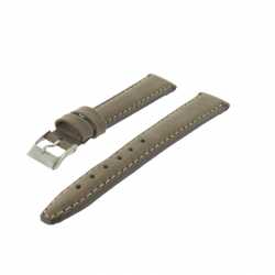 Bracelet montre Marron de 18 à 24mm en Cuir de veau Nevada EcoCuir® Artisanal