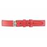 Bracelet montre Rouge Largeurs de 12 à 20mm en cuir de veau Valencia EcoCuir®