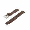 Bracelet montre Marron de 20-22 et 24mm en cuir de Buffle Treck EcoCuir®