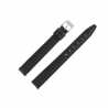 Bracelet montre Extra long Noir de 12 à 22mm en Cuir de Buffle véritable Fabrication Artisanale 