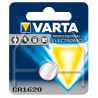 Pile bouton CR1620 Lithium 3 Volts 70 mAh Varta 