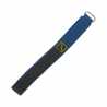 Bracelet montre Scratch Bleu de 14-16-18-20 et 22mm en nylon fermeture type Velcro