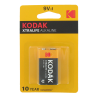 Blister de 1 Pile 9 Volts 6LR61 Alcaline Xtralife Kodak®