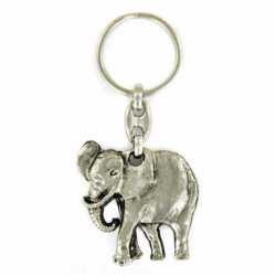 Porte clés Elephant en métal . Made In France Artisanal