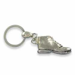 Porte clés Chaussure Godillot en métal.Made In France Artisanal