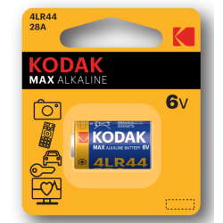Pile 4LR44 A544 28A V4034PX Alcaline 6 Volts Kodak®
