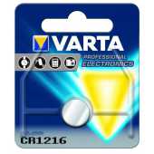 Pile Bouton CR1216 Lithium 3 Volts 25mAh Varta®