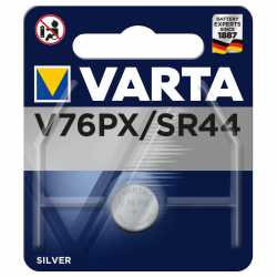Pile bouton V76PX-357-SR44 Lithium 145mAh 1.55 Volts Varta®