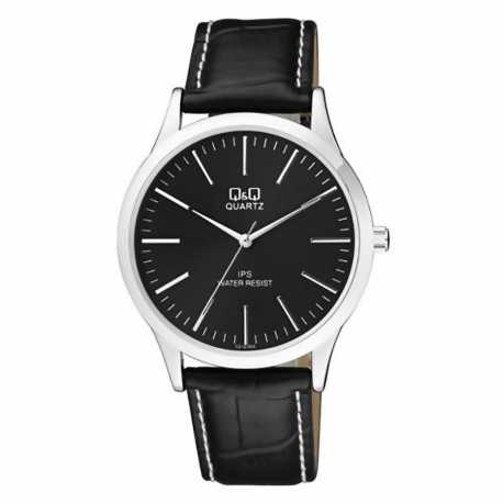 Montre Homme Analogique Quartz Dorée Dateur 3 ATM Q&Q By Citizen A456J104