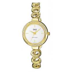 Montre Femme Quartz Alloy Doré 3 ATM ATTRACTIVE Q&Q By Citizen F279J004Y