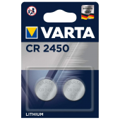 Pile bouton CR2450 lithium 3Volts Varta 570mAh