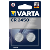 Pile bouton CR2450 lithium 3Volts Varta 570mAh