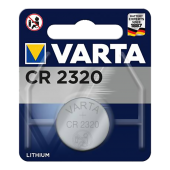 Blister de 1 Pile bouton CR2025 lithium 165mAh 3 Volts Varta®