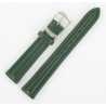 Bracelet montre 14-16-18mm Vert en Cuir de Vachette Aniline lisse